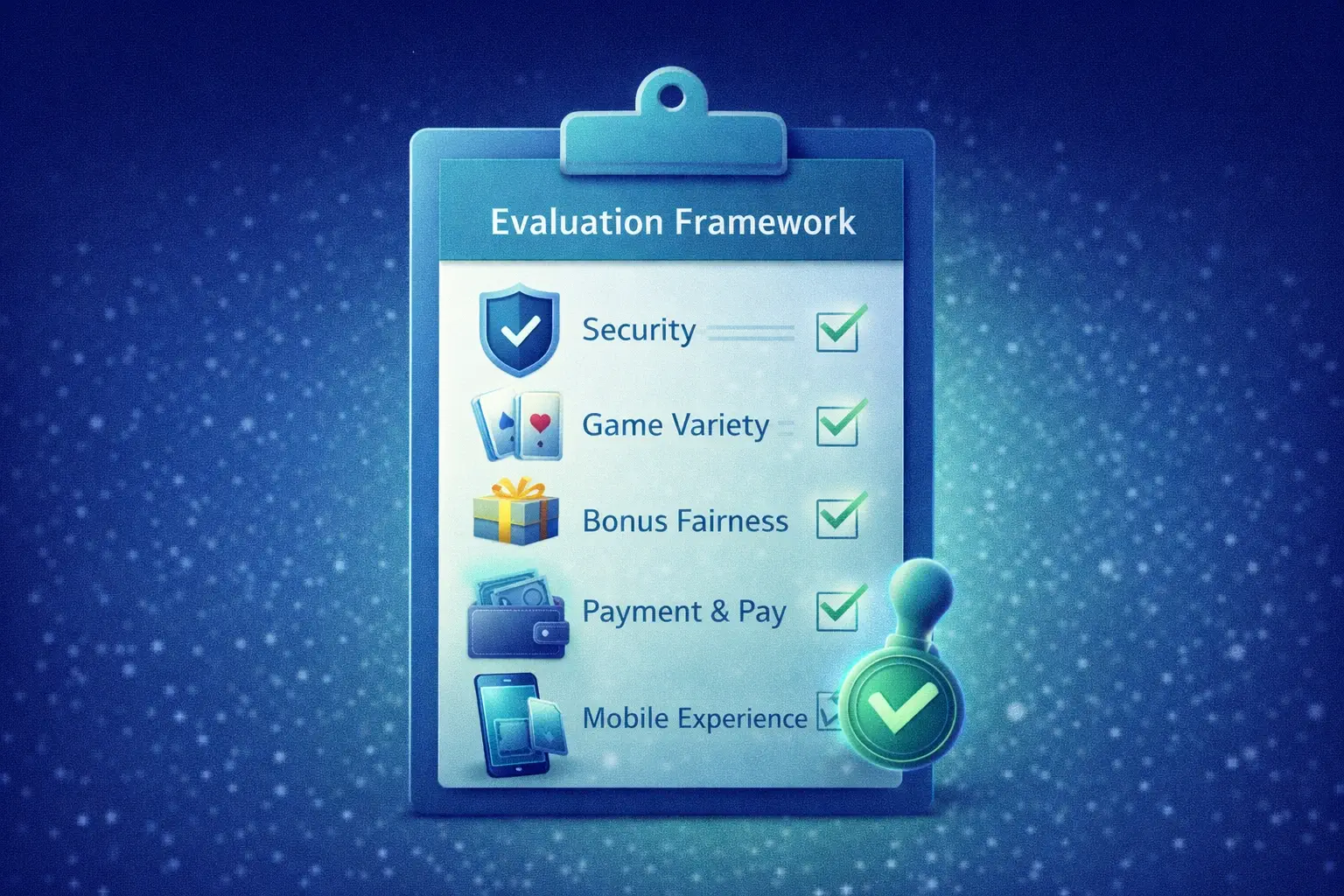 How We Evaluate and Rate US Online Casinos